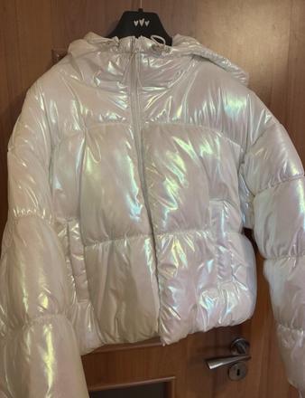 Biela bunda, h&m,38