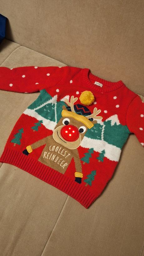 Vianoce svetrík ako novy, active,116