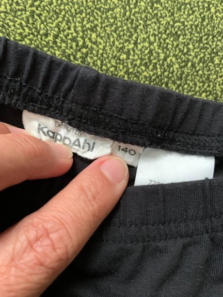 3/4 legíny s čipkou, kappahl,140