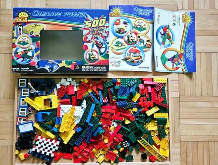 Stavebnica lego cobi creative power 500 kociek, 