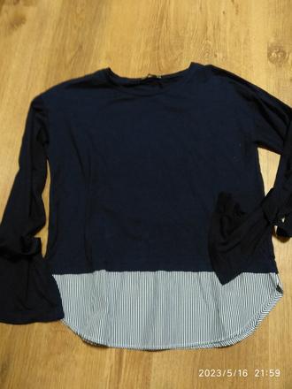 Top modry bershka, bershka,s