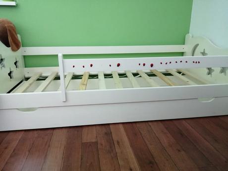 Postel so šuflíkom a matracom, šírka (cm): 90,dĺžka (cm): 180