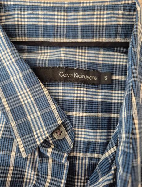 Károvaná košeľa calvin klein, calvin klein,s