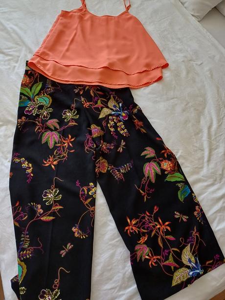 Krásny set-tričko a nohavice, č.m/l, h&m,m