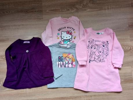 Tričká a šaty paw patrol 86/92, 86–98