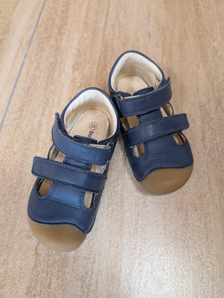 Barefoot sandále bundgaard petit summer navy 25, bundgaard,25