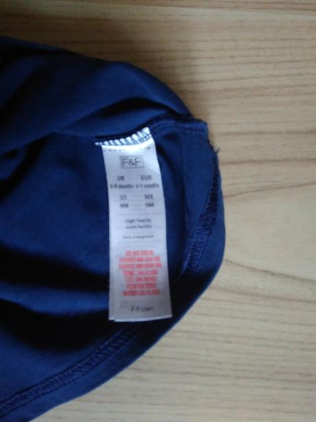 Tričko s krátkym rukávom, f&f,74