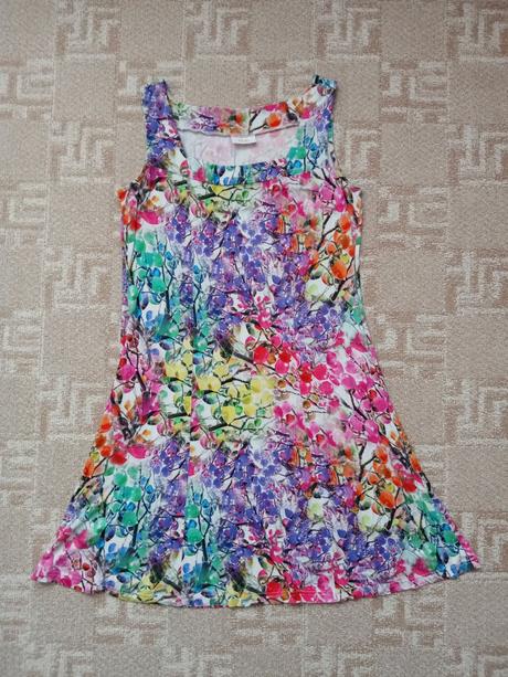 Šaty pestrofarebné, 40