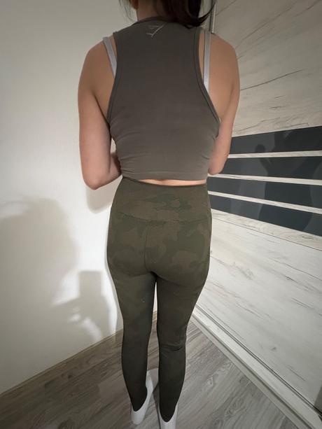 Súprava legíny a tričko gymshark, m