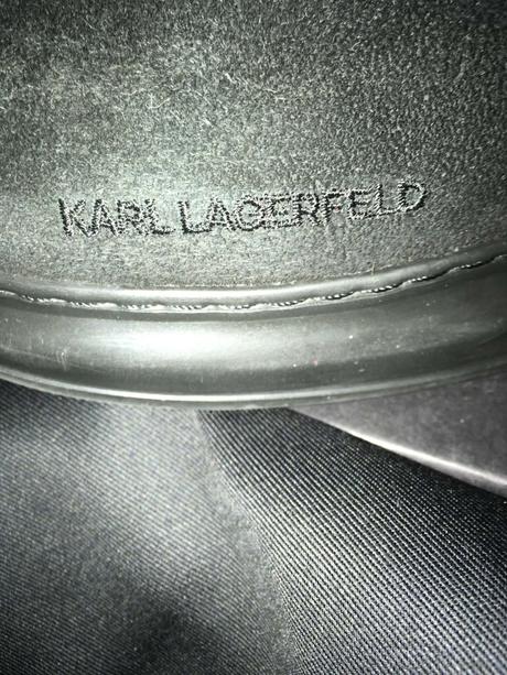 Karl lagerfeld kozene nepremokave cizmy-snehule, karl lagerfeld,38