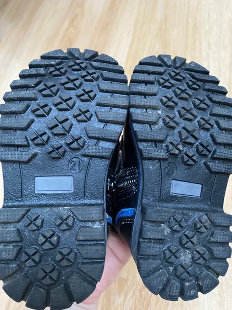 Čižmy 21. kožené, 21