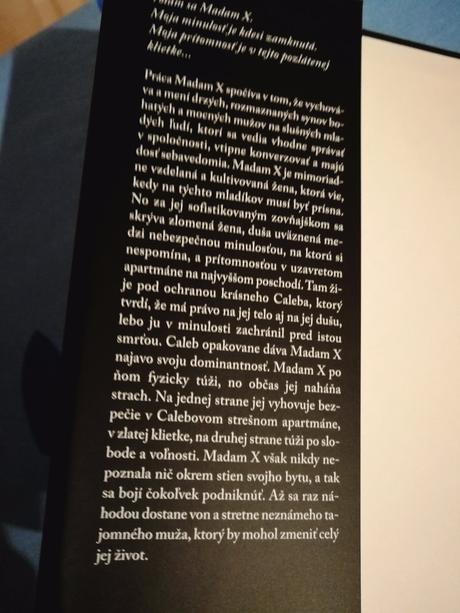 Kniha madam x, 