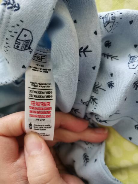 Tepláky s nožičkami, f&f,62