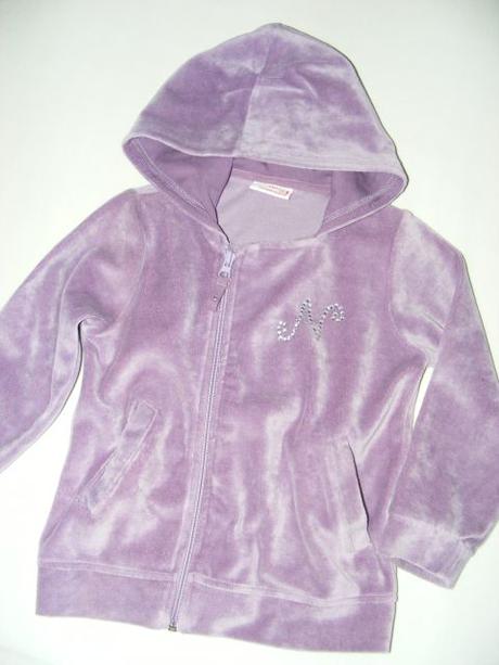 Velúrová mikina zn. next - 104/110, next,104