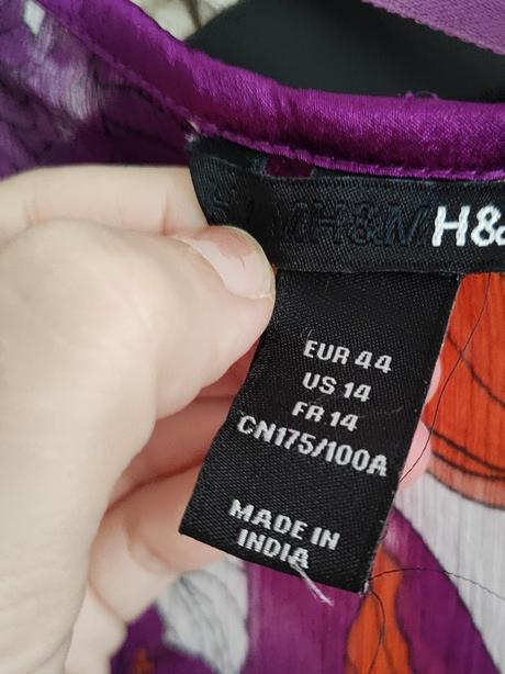 Priehľadná tunika h&m, h&m,xxl