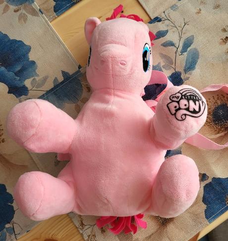 Plyšový batoh my little pony pinkie pie,