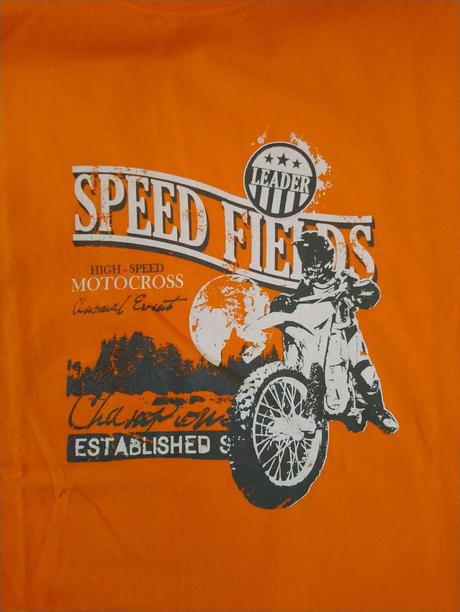 Pánske oranžové tričko speed fields, fruit, l, l