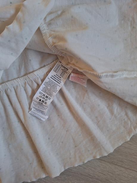 Nočná košeľa s volánikmi, tezenis,116