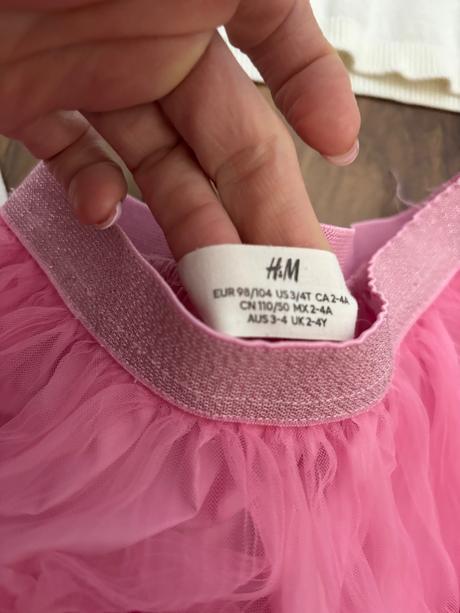 Tutu sukňa + bolerko h&m, h&m,110