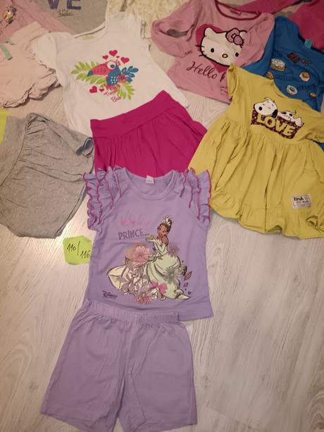 Balík veľ. 110/116 - 15 kusov, 104–116