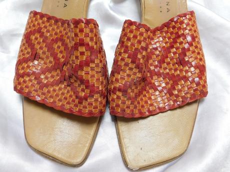 Luxusne kozene šlapky, 37