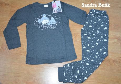 Detské bavlnené pyžamo pre -násť ročných, 86 - 170