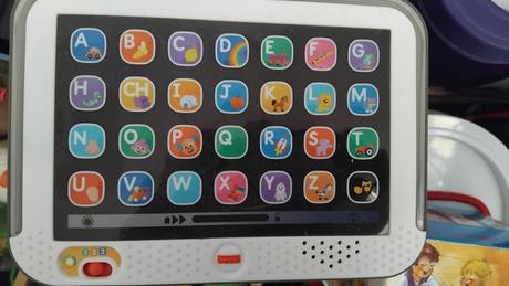 Tablet písmená fisher price 12m+, 