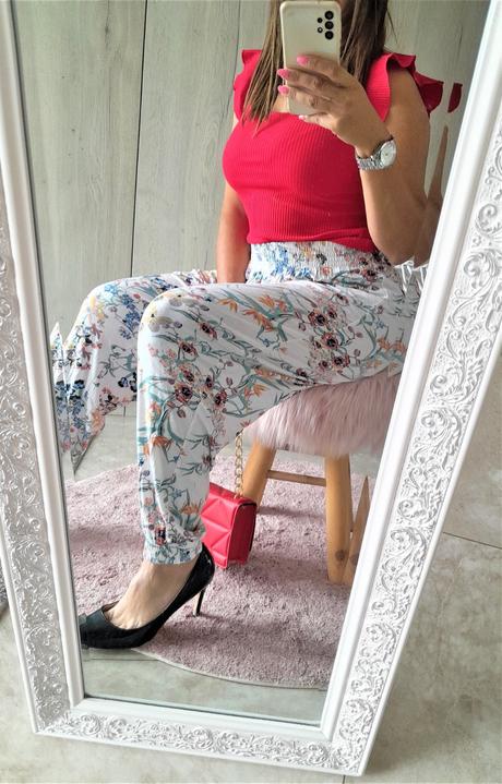 Kvetované 7/8 noahavice-uni veľkosť, bonprix