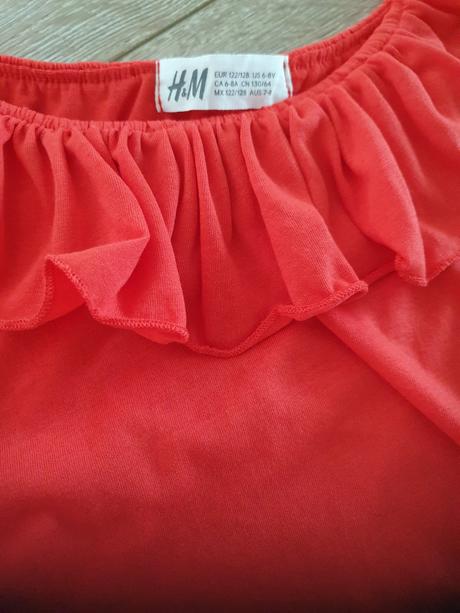 2 ks tričká, h&m,122