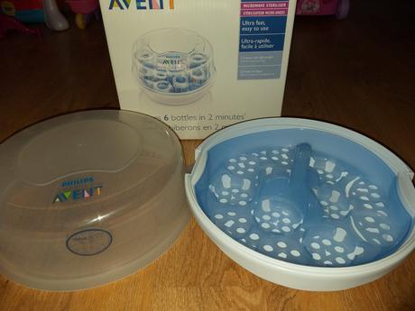 Sterilizator avent do mikrovlnky, avent