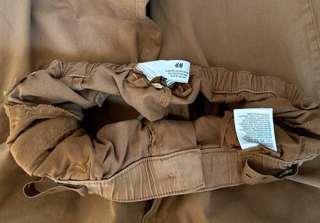 Bavlnené nohavice, h&m,170