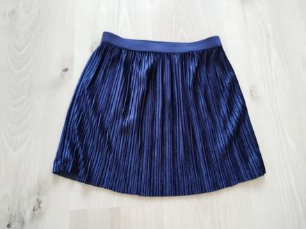 Plisovana dievčenská sukňa 128 až 140,