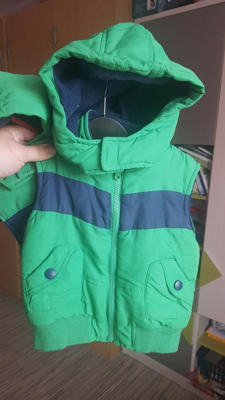 2 x detská vesta 80 a 86, f&f,80