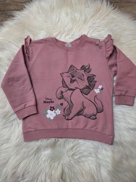 2 x krasna mikinka, disney,98