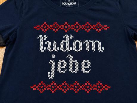 Tričko s vtipným nápisom  velkosť s, s