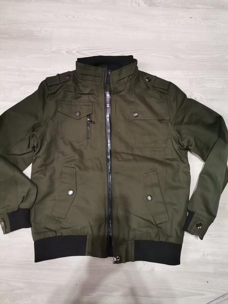 Pekná pánska prechodna bunda, xl