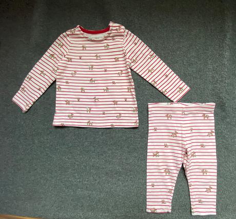 Vianočné tričko a legíny, 74