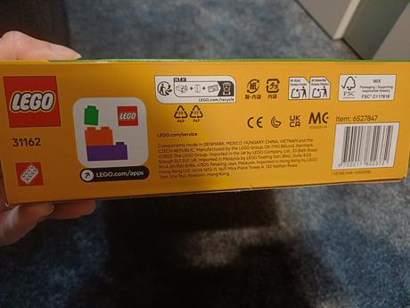 Lego 3v1 zajacik, lama, tulen, 