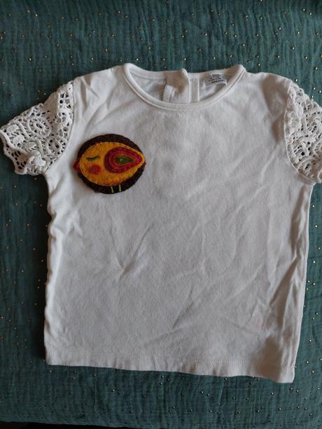 F&f tričko s krajkou, f&f,86