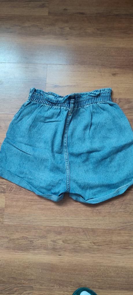 Riflové kraťasy, denim,34