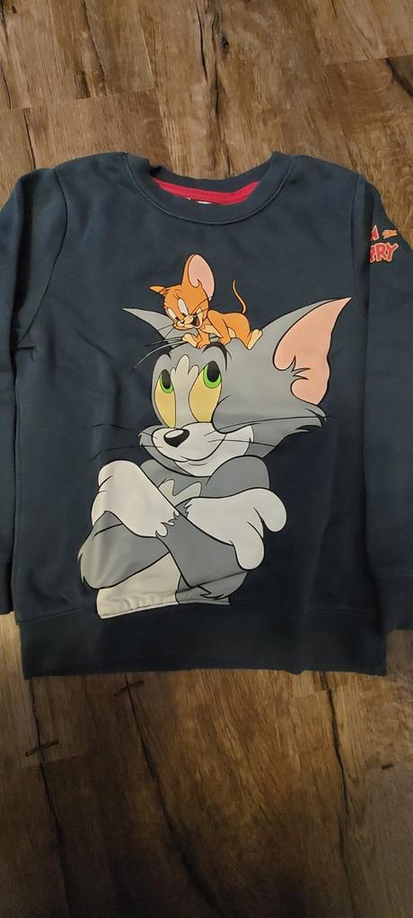 Mikina tom&jerry, h&m,122