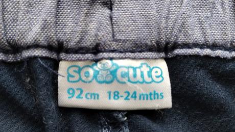 Nohavice s opaskom 92, pepco,92