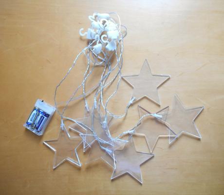 Vianočné osvetlenie na okno, 