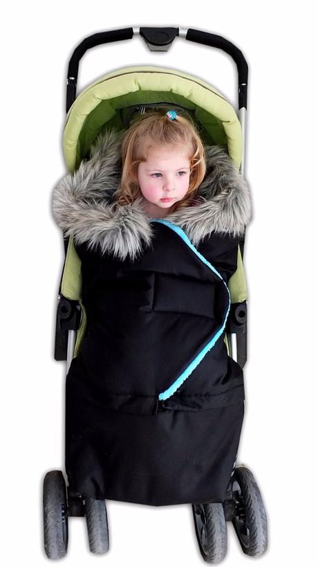 Zavinovací fusak s kožušinkou - predlžujúci, 