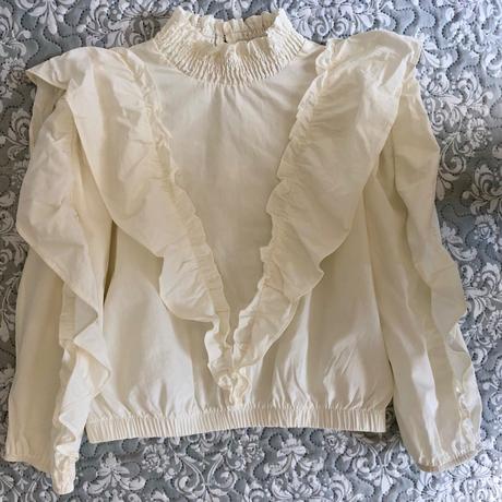 Blúzka s volánmi na rukávoch, bershka,s