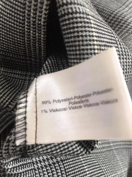 Pepitová skladaná minisukňa, reflex,38