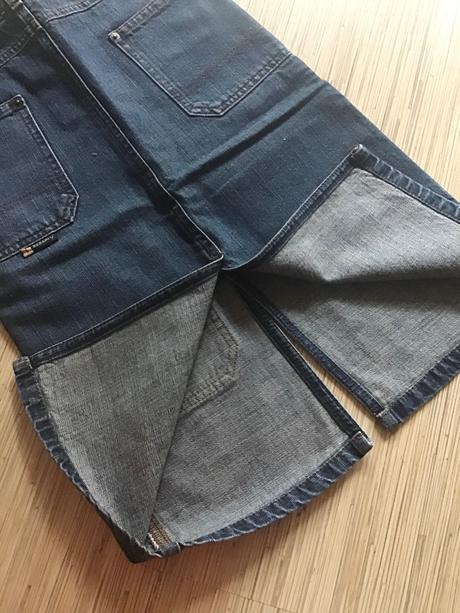 Riflová sukňa redblue, 134