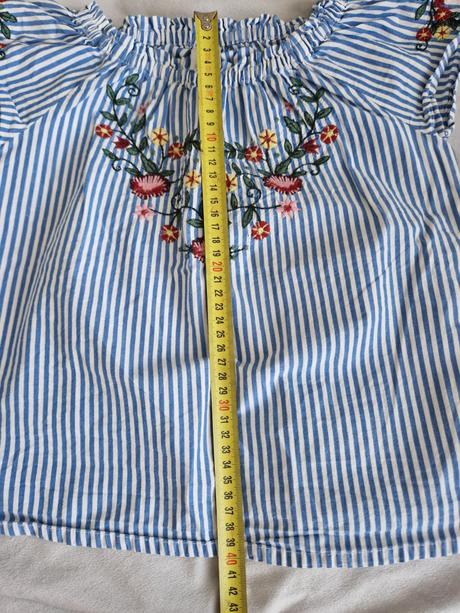 Lindex tričko vyšívané 110/116, lindex,116