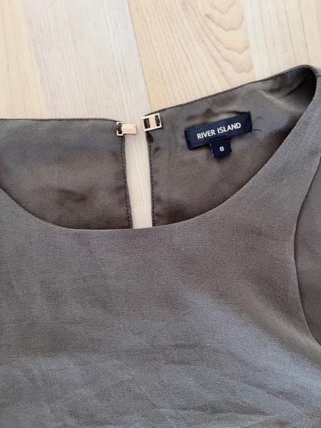 River island asymetricky top, river island,xs