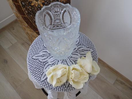 Kryštálová váza širšia, 